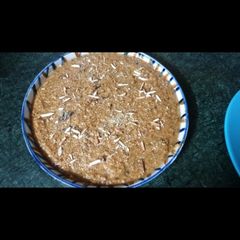 A picture of Milk Cake.