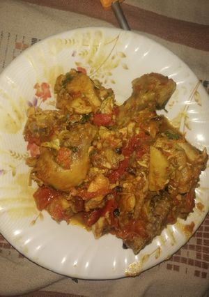 A picture of Chicken stew.