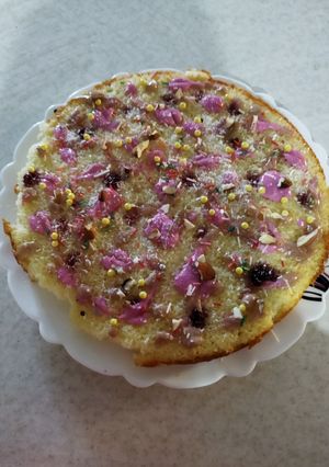عکسی از دستور کیک اسفنجی