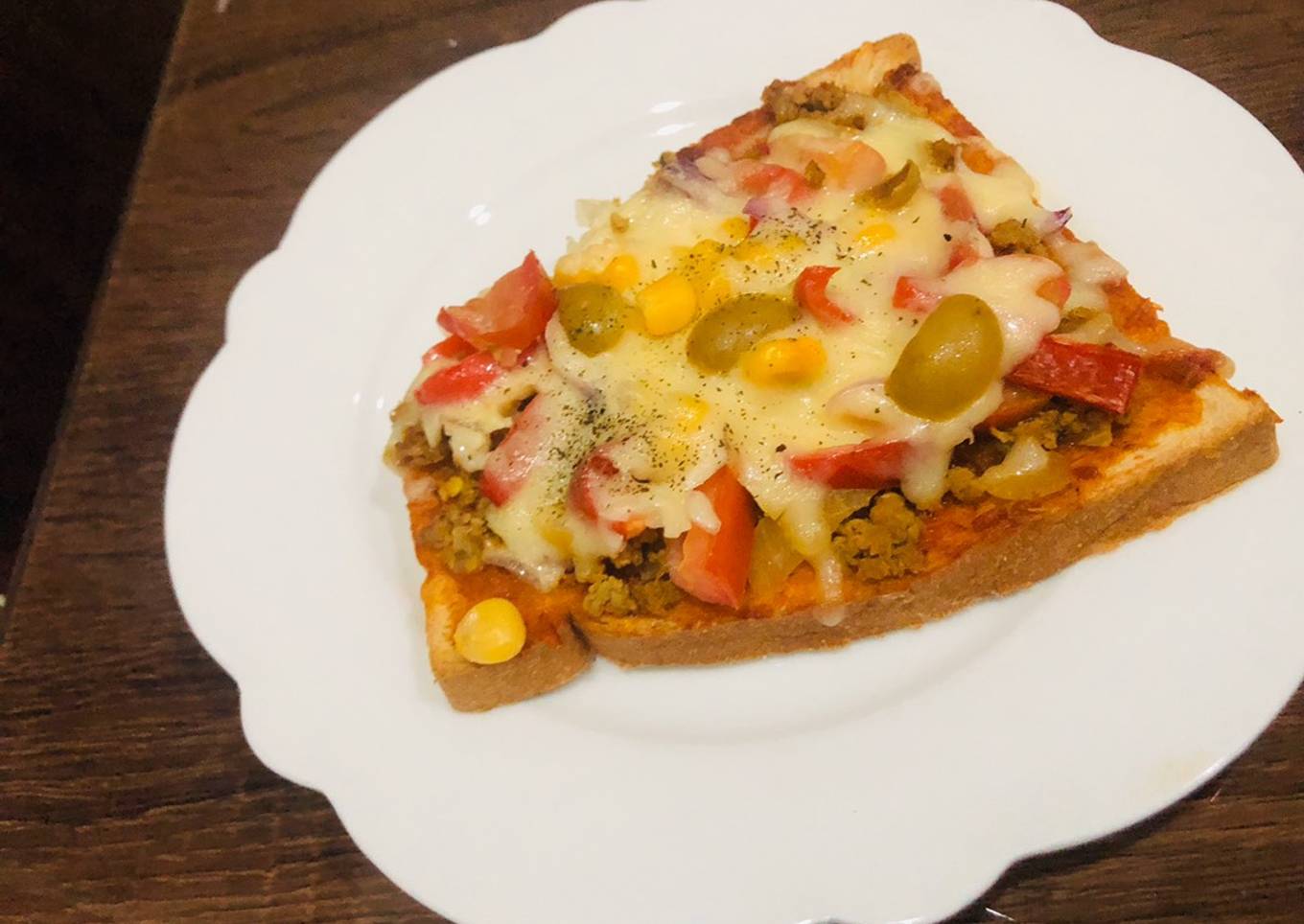 Bread pizza