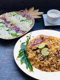 Karachi special beef biryani