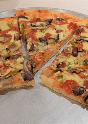 Φωτογραφία της συνταγής Αλάδωτη πίτσα 🍕