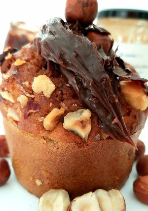 Une photo de Muffins Banana e Nucciola