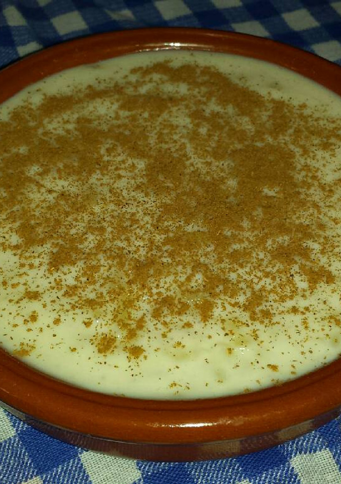 Una foto de Arroz con leche Thermomix