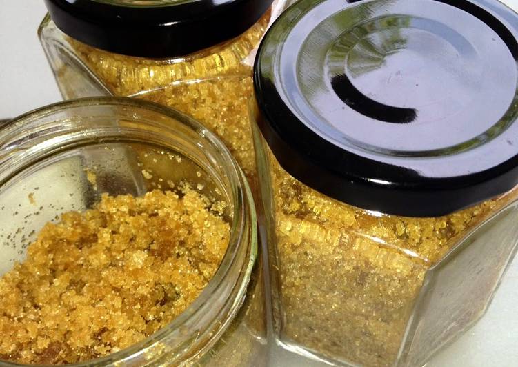 Recipe of Award-winning All Natural Sugar Scrub XOXO