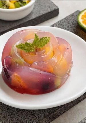 Hình của món Thạch trái cây.
