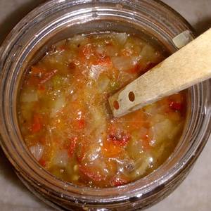 Salsa criolla cocida