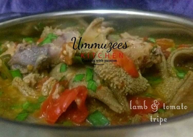 Get Inspiration of Lamb And tomato tripe