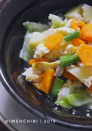 Foto resep Capcay Kuah Ayam Kampung