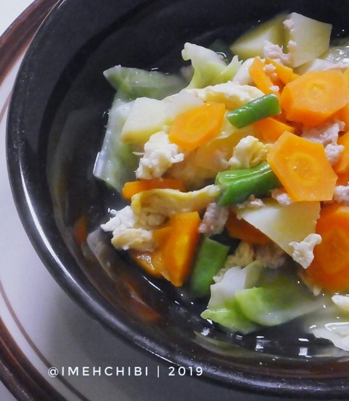Foto resep Capcay Kuah Ayam Kampung