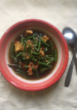 Foto resep Tumis Tahu & Kacang Panjang