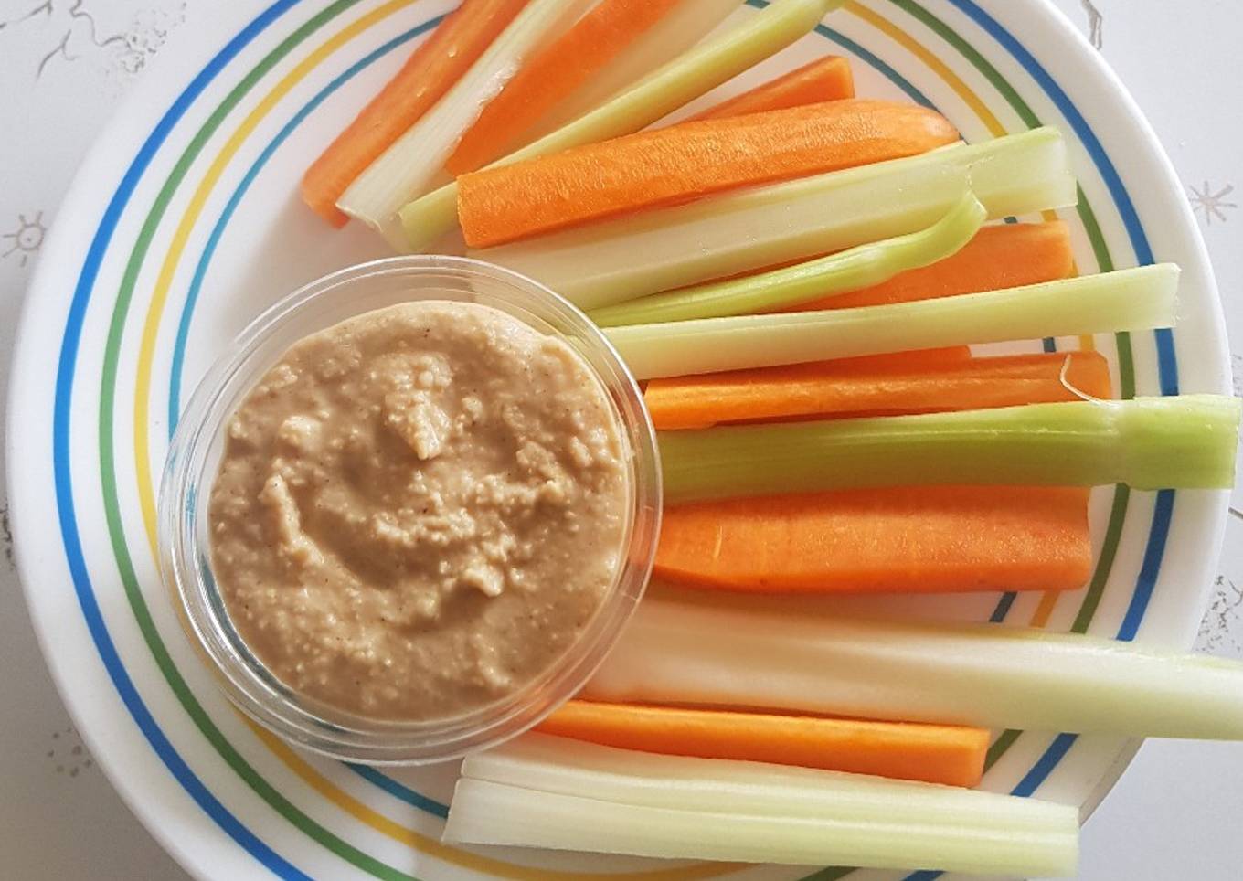 Hummus súper rápido