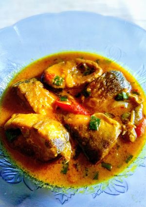 Foto resep Bandeng bumbu kuning pedas