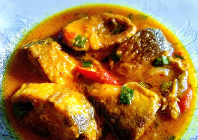 Resep Bandeng bumbu kuning pedas, Enak