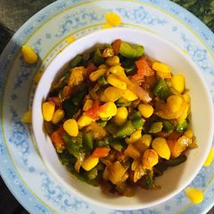 A picture of Fried corn.