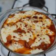 Cazuela de Pollo y Calabaza Gratinada