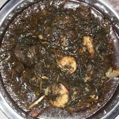 A picture of Delicious Ukazi Soup.