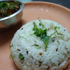 A picture of Jeera rice.