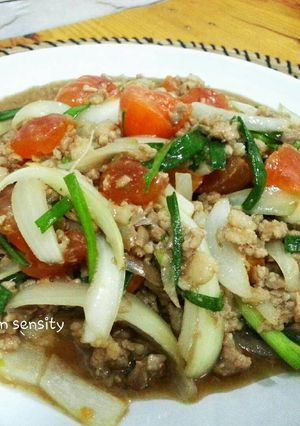 รูปของ หมูสับผัดไข่แดง