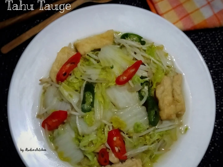 Cara Gampang Menyiapkan Resep Ca Sawi Putih Tahu Tauge yang Enak Banget Anti Ribet, Lezat