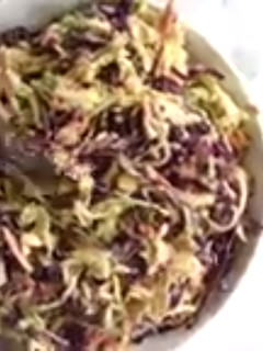 A picture of Coleslaw of kings.