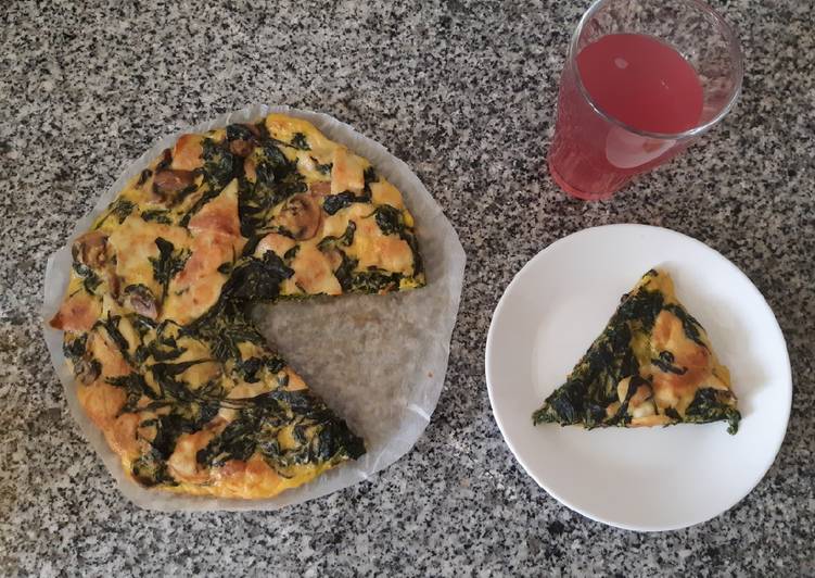 Recipe of Award-winning Quiche de espinafres sem base