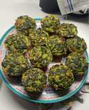 Muffins de espinaca y champiñones