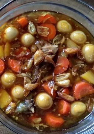 Foto resep Semur telur puyuh &kentang