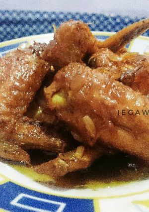 Foto resep Sayap Ayam Saos Mentega