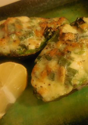 A picture of Baked Avocado&Cheese Appetizer.