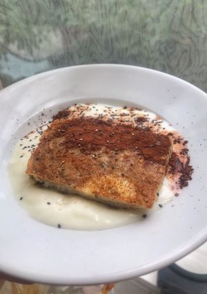Hình của món #Eatclean: Bánh chuối yến mạch.