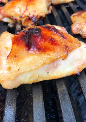 A picture of Grilled Maple 🍁 Syrup Chicken 🐔.