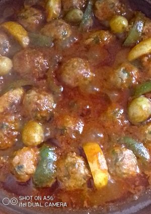 صورة لوصفة طاجين الحوت بصوص الطماطم