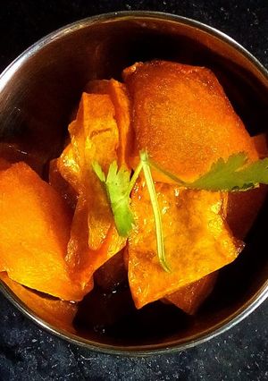 কুমড়ো ভাজা (kumro bhaja recipe in bengali) রেসিপির প্রধান ছবি