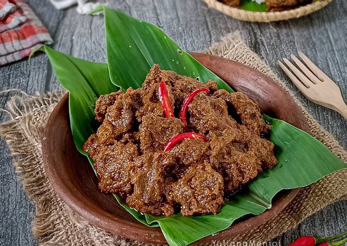 Resep Rendang Daging Sapi Khas Padang Oleh Yuliana Menjoi Cookpad