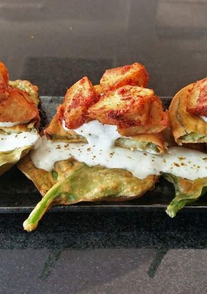 A picture of Palak Patta Chaat.