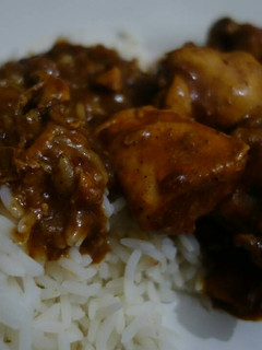 A picture of Chicken curry.