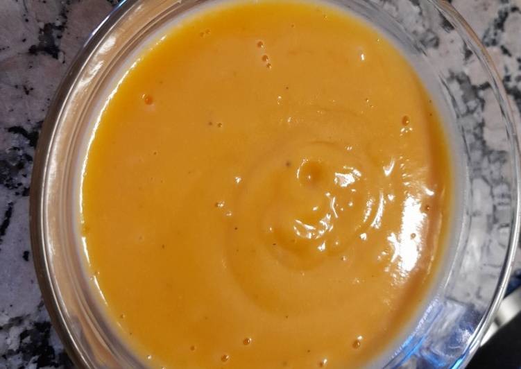 Easiest Way to Prepare Quick Crema de calabaza