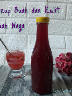 Foto resep Sirup Buah dan Kulit Buah Naga
