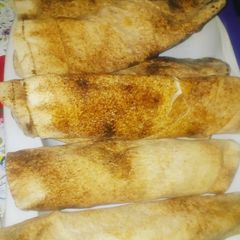 A picture of Chicken shawarma.