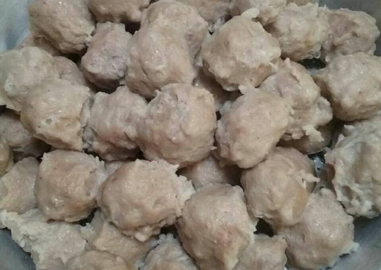 Bakso Sapi Ayam Tanpa Ribet