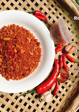 Hình của món Muối Ruốc Thái.