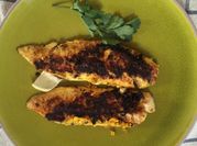 A picture of tilapia fish masala