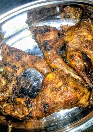 A picture of Grilled chicken🍗.