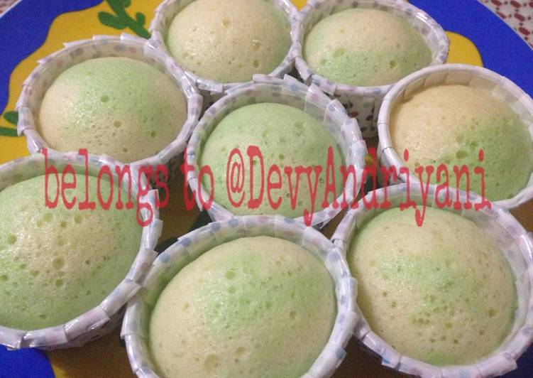 Bolu Kukus Pandan Vanilla