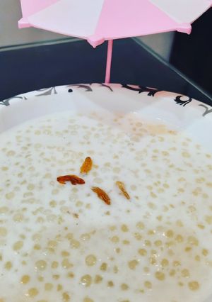 A picture of Sago kheer.