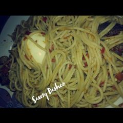 A picture of Pasta jollof 2.