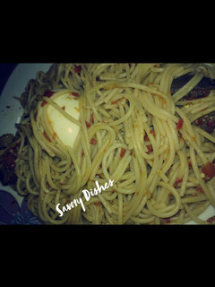 A picture of Pasta jollof 2.