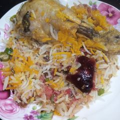 A picture of Bukhari Dum Biryani.