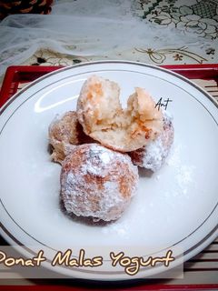 Foto resep Donat malas yogurt
